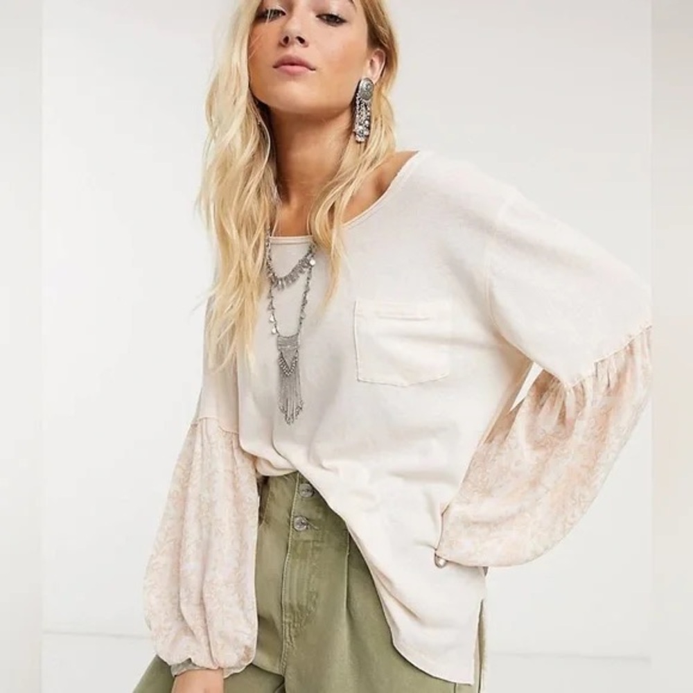 Elegant Cream Women's Top